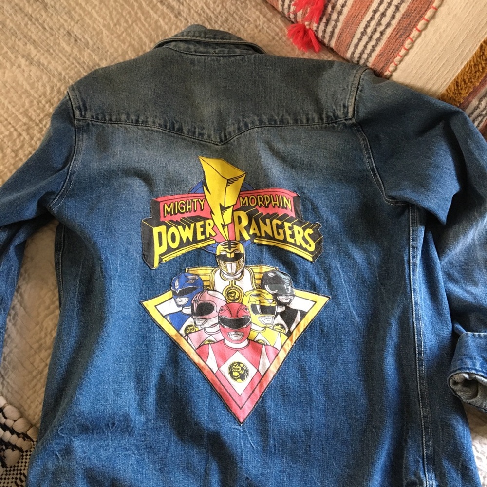 One of a kind ⚡️ Power Rangers denim ⚡️ - Picture 12 of 14